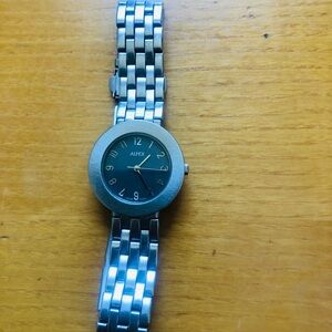 Silver Analog Watch